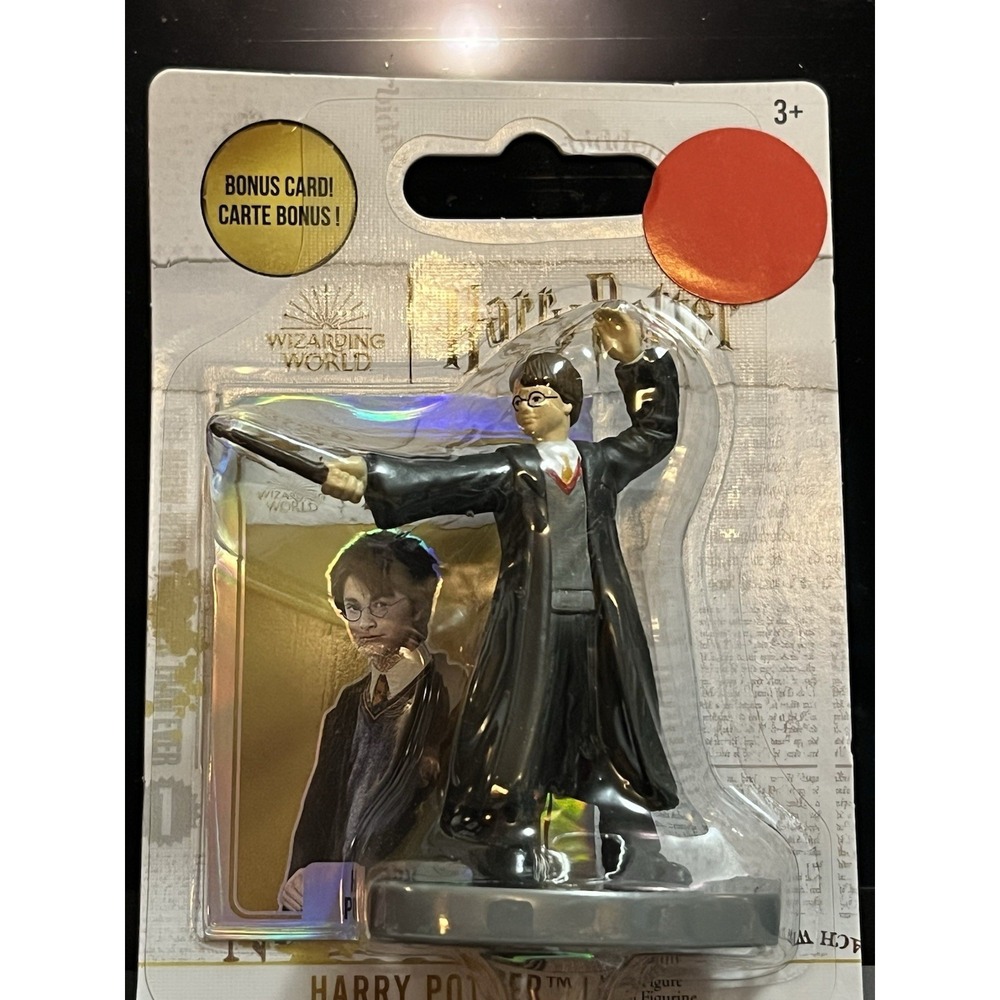 JUST PLAY- HARRY POTTER 3" Mini Action Figure Cake Topper With Bonus‎ Card 2024